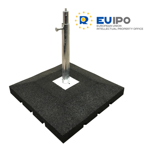 Rubber Telescopic Base Foot