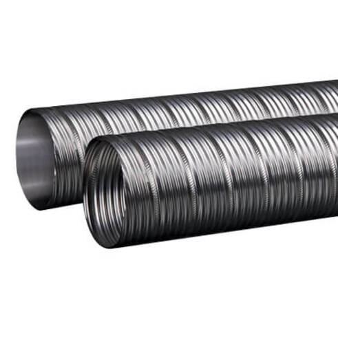 Texoflex RF is made of one layer corrugated stainless steel material AISI 316 Ti