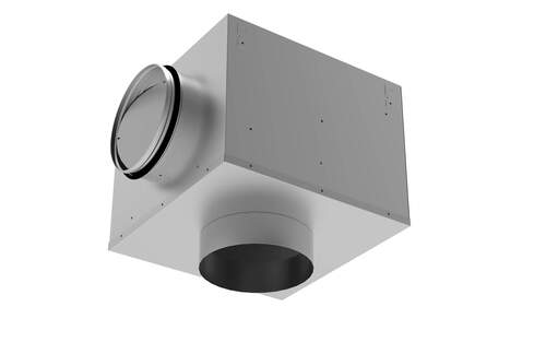 UPK2 - Plenum box for round diffuser