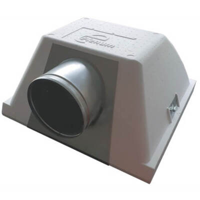EPS plenum connection set 125mm without damper in connection