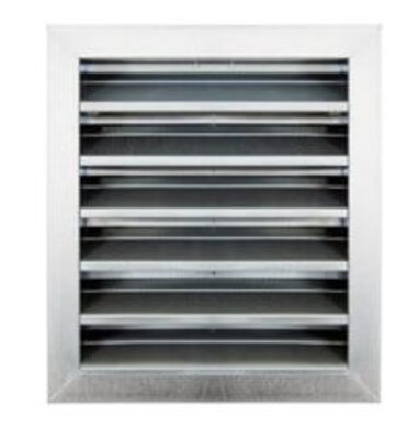 Made out of galvanized steel sheet