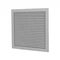Egg-crate filter grille with click system for false ceilings