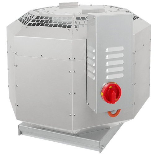 Sound insulated Upblast centrifugal roof fan