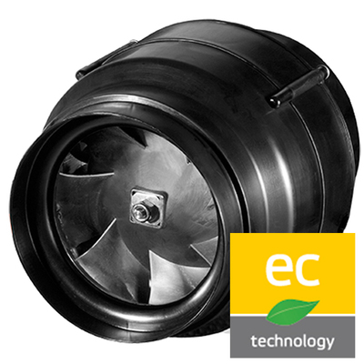 ETALINE tube fan with EC motor