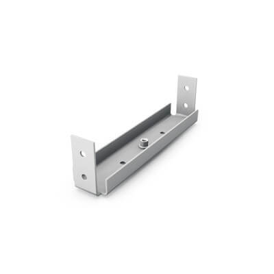 Steel mounting bracket with central screw fixing for EG400.