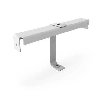 Steel mounting support for central screw fixing for the circular diffusers WR230, WR210, DR160