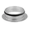 Straigth branche of 90° in galvanized steel with rubber sealing