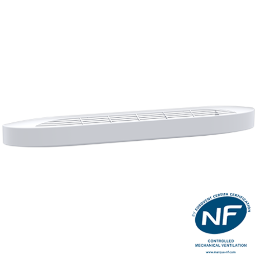 Acoustic self-regulating air inlet