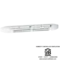 Acoustic humidity-controlled air inlet