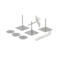 Self-adhesive hangers
