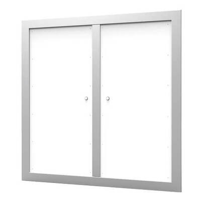 Aesthetic smoke evacuation shutter for ceiling mounting.