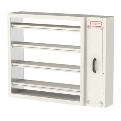  rectangular Multi MA smoke control damper