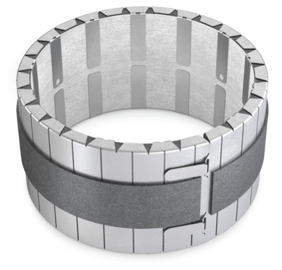 Fire resistant collar