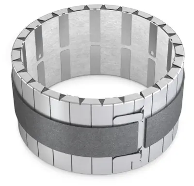 Fire resistant collar