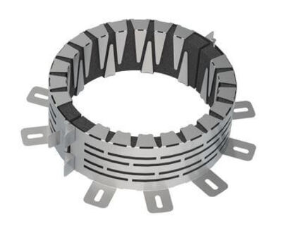 Fire resistant collar
