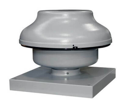 Centrifugal roof fan