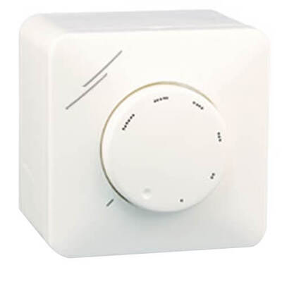 Fan control potentiometer that provides an infinite output voltage from 0 to the 'input voltage'.