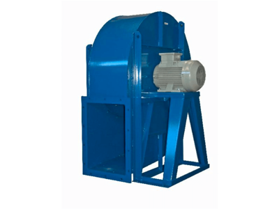 Backward curved blade centrifugal fans for clean or slightly dusty air