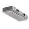 Four-way active chilled beam for false ceiling applications