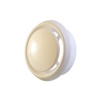 Supply and exhaust plastic air valve