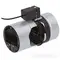  The RM-ME motorized damper works in fully-open/fully-shut mode, operated by an electric motor.