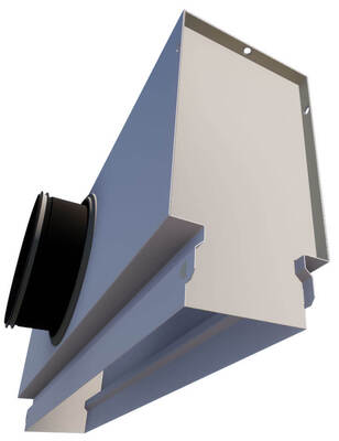 Plenum for RT450 / concealed mounting 