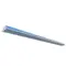 Aluminium drum slot diffuser with flange and concealed screw fixing