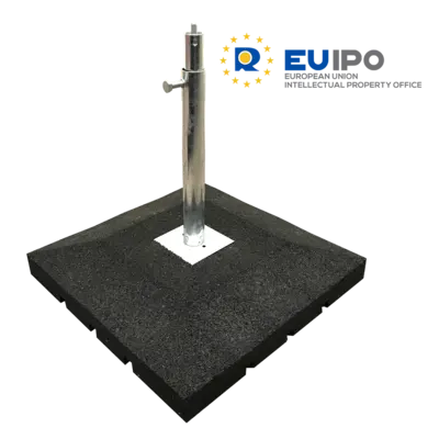 Rubber Telescopic Base Foot
