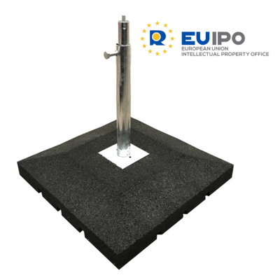 Rubber Telescopic Base Foot