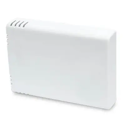 Multifunctional room sensor and switch: Temperature and relative Humidity. 