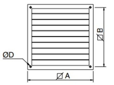 Gravity shutter