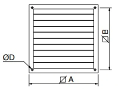 Gravity shutter