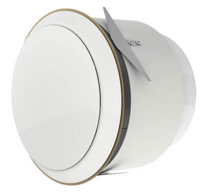 Circular fire damper cartridge
