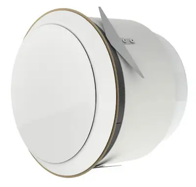 Circular fire damper cartridge