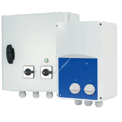 Transformer fan speed controller with day/night function , 