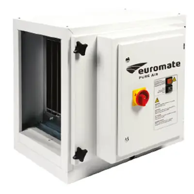 The SFE is an electrostatic filter for kitchen exhaust air.