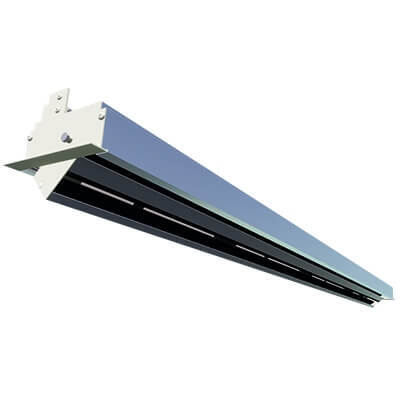 ADJUSTABLE SLOT DIFFUSER WITH 20 MM FRAME, WITH FILTER ACCESS DOOR