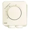 Control switch with 3 positions and off position for manual ventilation control.