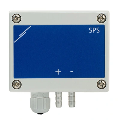 Differential pressure controller with 2 setpoints - DC supply