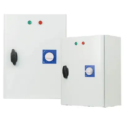 Transformer fan speed controller , thermo-magnetic breaker