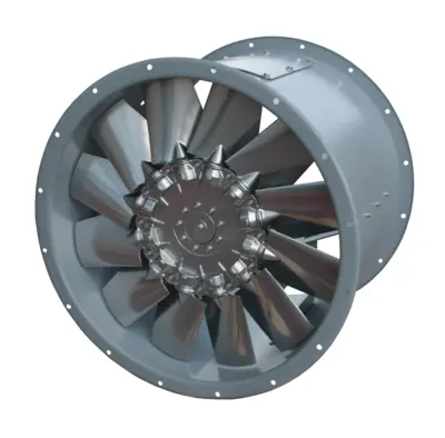 High performance duct axial fans