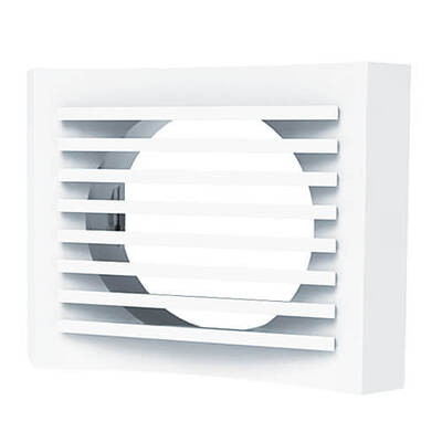 Grille for wall mounting