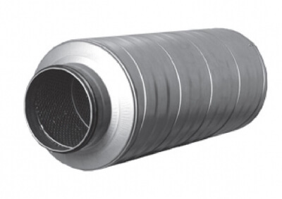 Circular duct silencers