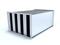 Square duct silencer