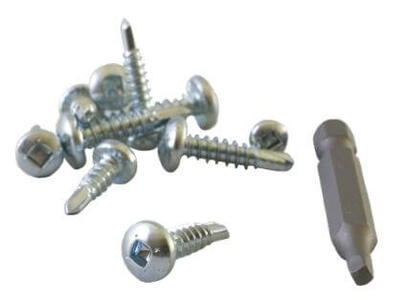 Self drilling screws and bit