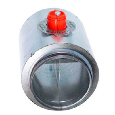 Round constant self-regulating volume flow controller