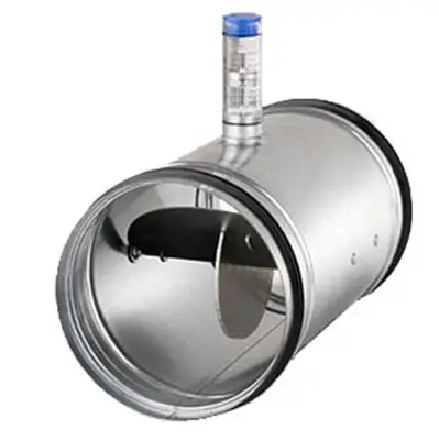 Aerotechnik E. Siegwart Low velocity round CAV control damper