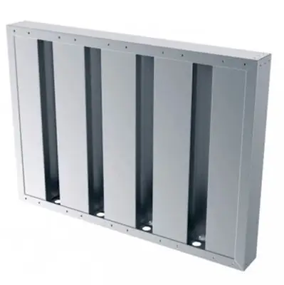 Grada International Aluminium sand trap louvre