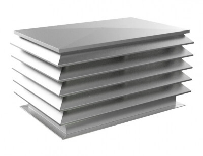 WBP - Grille de toiture en aluminium