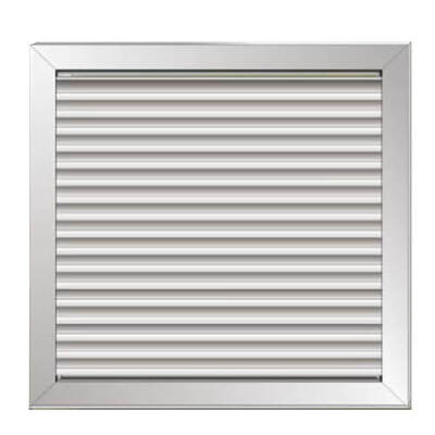 Weather resistant louver